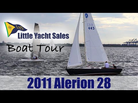 SOLD!!! 2011 Alerion 28 Sailboat [BOAT TOUR] - Little Yacht Sales