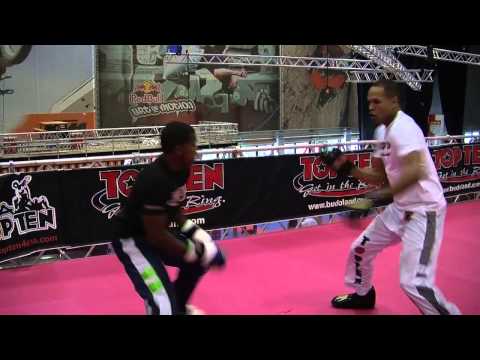 Raymond Daniels and Jamal Albini: Light Sparring