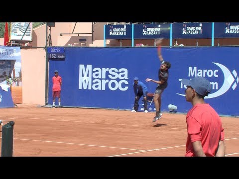 Grand Prix Hassan II de tennis (16è de finale) Amine Ahouda éliminé