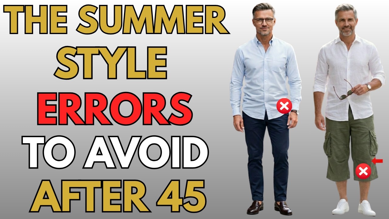 7 Easy Summer Staples for Men Over 45 Who Want to Dress Better | 45+ Men’s Casual