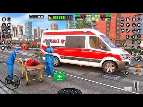 911 Emergency Rescue Service Simulator: Doctor, Policeman, Firefighter Rescuers - Android Gameplay
