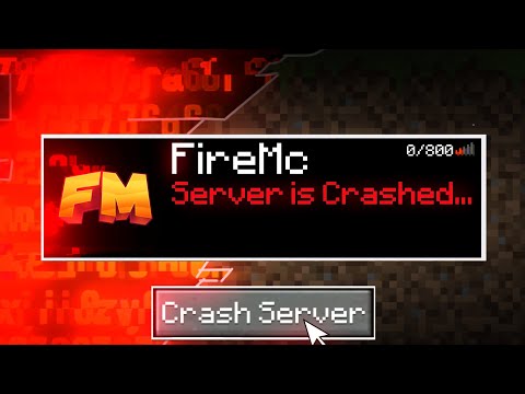 Unbelievable: Pylix crashes Fire Mc Server!