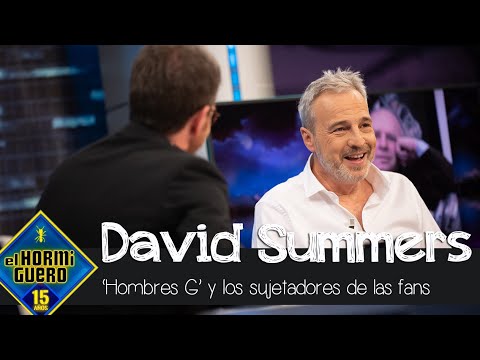 ¿Qué hacía Hombres G con los sujetadores de las fans? David Summers revela la verdad - El Hormiguero