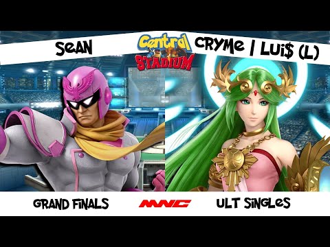 Central Stadium - Grand Finals - Sean (Captain Falcon) vs CRYME | Lui$ (Palutena)
