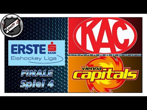 EBEL FINALS 2019 🏆 Klagenfurter AC - Vienna Capitals ★ Spiel 4