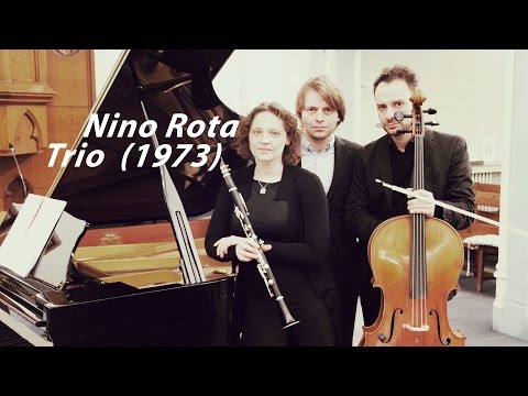 Nino Rota - Trio for clarinet, cello & piano (1973)