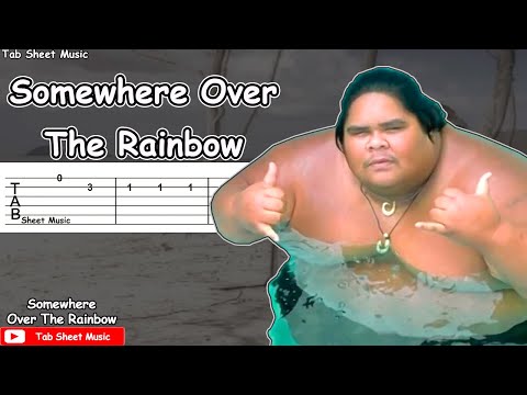 Somewhere Over the Rainbow - Israel Kamakawiwo'ole Guitar Tutorial Video