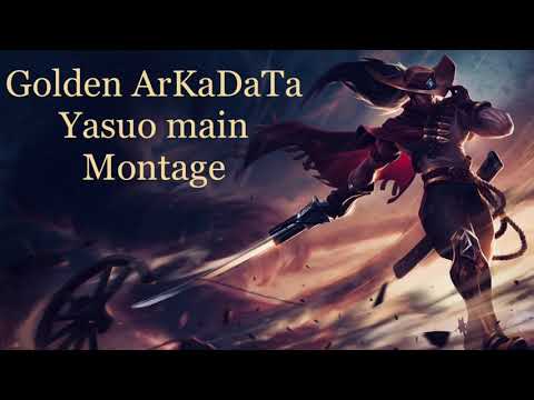 Golden ArKaDaTa - son of ArKaDaTa - Yasuo main montage - EUW