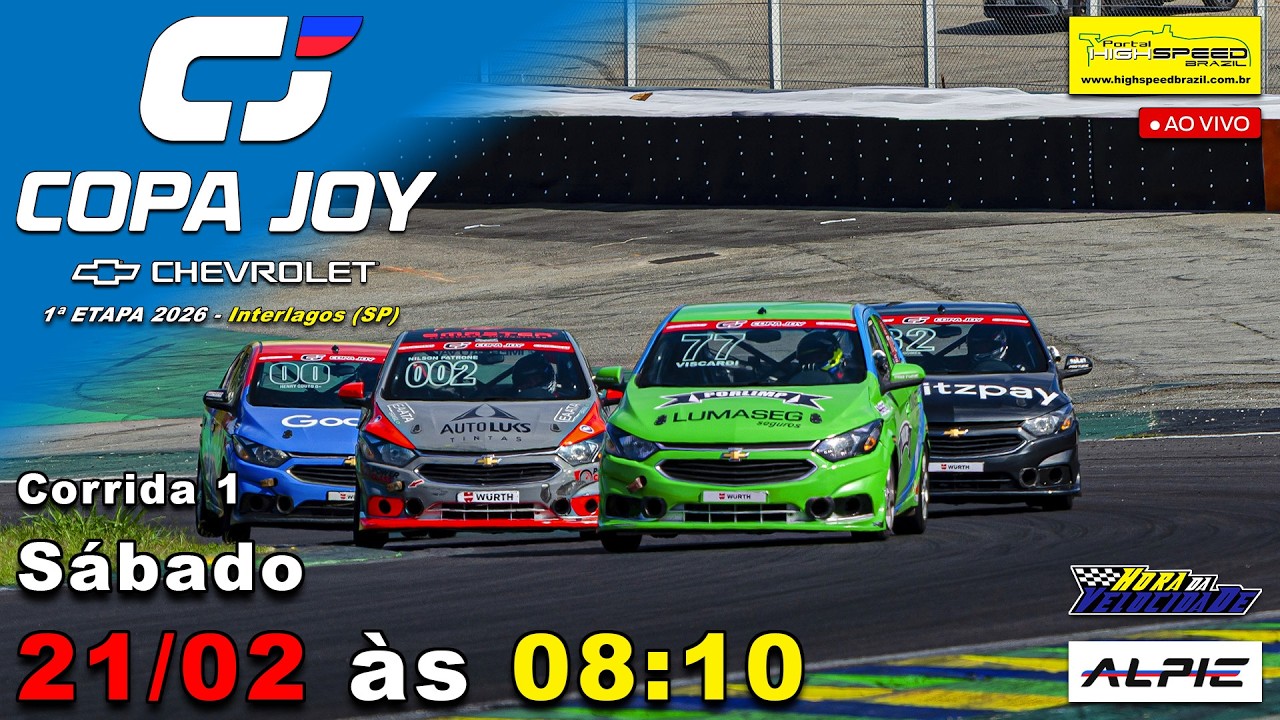 Copa Joy 2026: Carro #55 Patrocinado pela Detail Car Estreia na Primeira Etapa