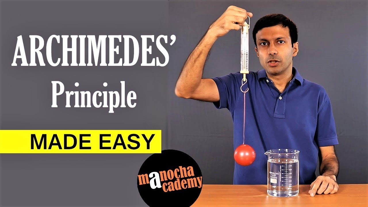 Archimedes’ Principle: Made EASY | Physics