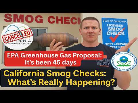 The EPA Greenhouse Gas Rule, "Smog Check Killer". California Emissions Just Got WORSE! Smog Truth!