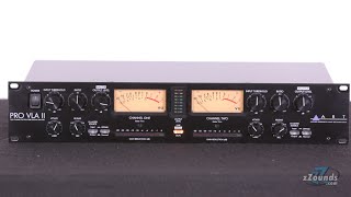 Video thumbnail for zZounds.com: ART Pro VLA II 2-Channel Compressor by zZounds