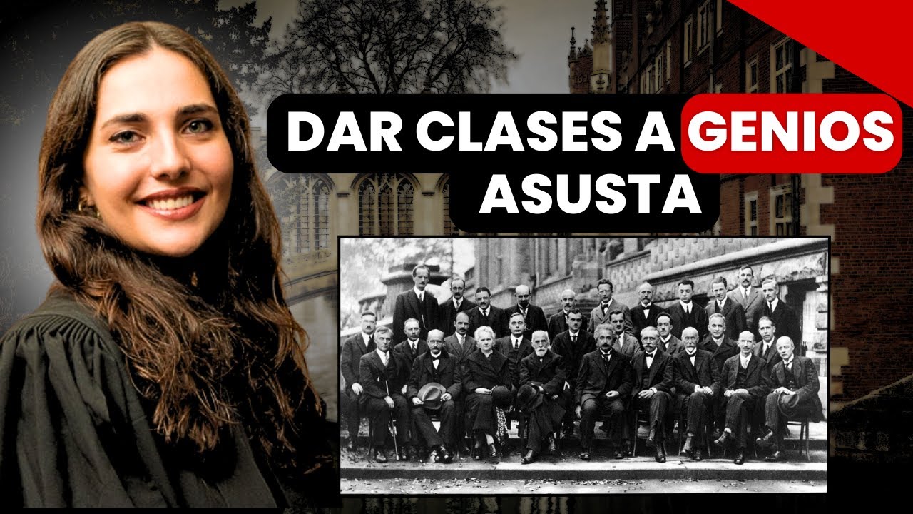 ESTUDIANTE DE CAMBRIDGE nos EXPLICA COMO ES DAR CLASES a GENIOS