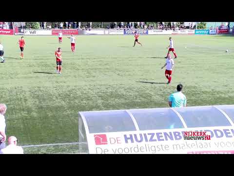 NIJKERK - Sparta Barendrecht:  3 - 2