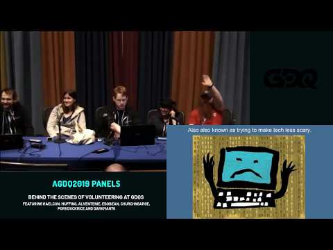 AGDQ 2019 Panels: Behind the Scenes of Volunteering at GDQs