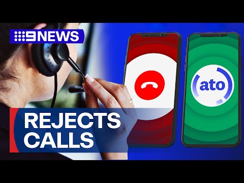 ATO admits to rejecting phone calls to report lower average wait times | 9 News Australia