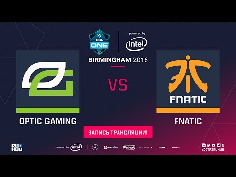 OpTic vs Fnatic, ESL One Birmingham, game 1 [Lum1Sit, Adekvat]