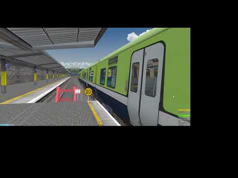 Irish Rail 29000 Class DMU’s 29015 & 29018 departing Dublin Heuston 26/1/22