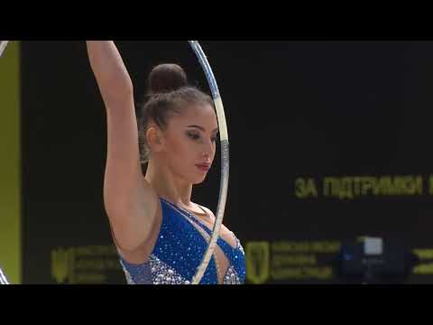 Katrin Taseva - Hoop AA - 2020 European Championships Kyiv