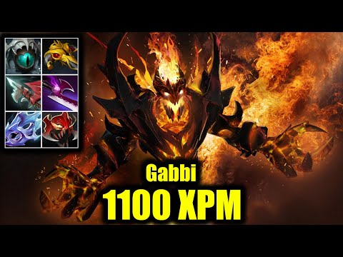 🔥 1100 XPM - Gabbi - Shadow Fiend - 24 Kills - Dota 2 Pro Game Highlights