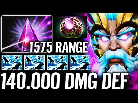 🔥 140.000 Damage ZEUS Complete Defender — Seer Stone + Octarine 1575 Cast Range Nuker Dota 2 Pro