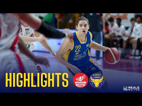 Highlights: Gemini Mestre - Reale Mutua Torino 74-69 | Regular Season 2025/26 | 19^ Giornata