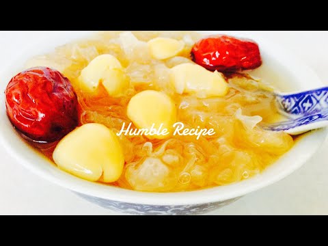 ANTI AGING & NOURISHING SNOW FUNGUS Dessert Soup | Tong sui