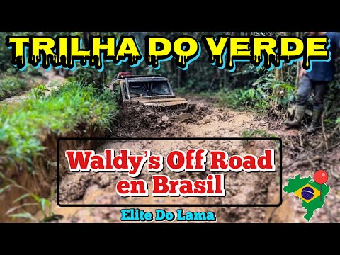 Ruta Trilha Do Verde en Brasil con @TavaresAndres4x4 y Elite da Lama! Brasil Mediana Extrema