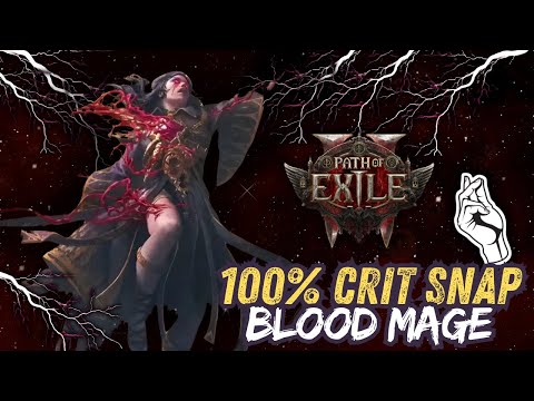 💀 Blood Mage KONZEPT – Dieser Build könnte PoE 2 bluten lassen Kappa | Path of Exile 2