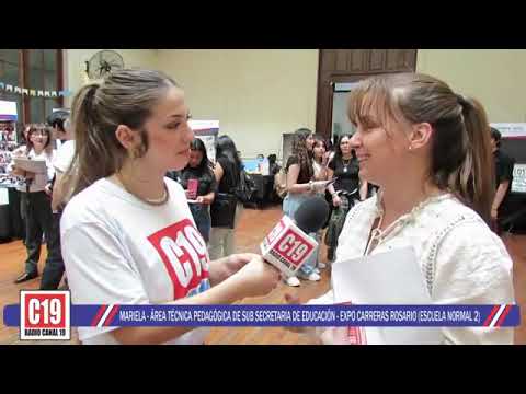 EXPO CARRERAS ROSARIO   MARIELA TÉCNICAS PEDAGOGICAS SUB SECRETARIA EDUCACIÓN SANTA FE