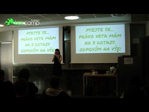 Plzeňský Barcamp 2015 - Jana Leitnerová: Mluvte jako firma - nebo ne?