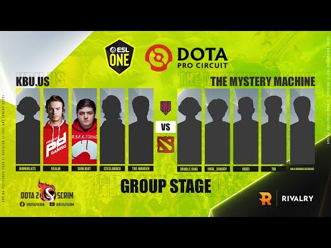 KBU.US vs The Mystery Machine - DPC NA 2021/22 Tour 2: Division II - Group Stage - B03