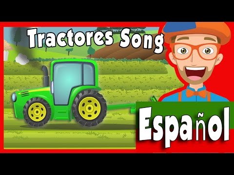 Tractores para Niños Blippi | Canción del Tractor | Blippi Español