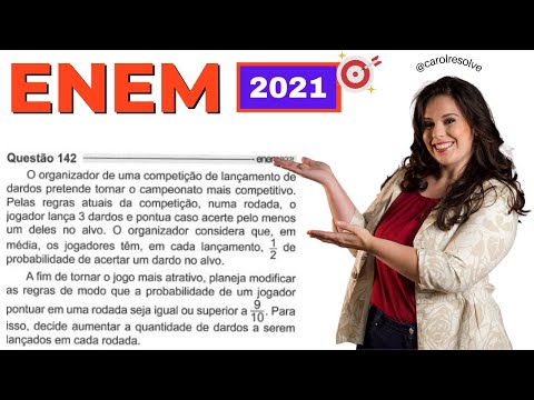ENEM 2021 | Questão 142 | Prova Azul | Resolução Matemática | O organizador de uma competição