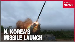 North Korea tests mixed missiles as Seoul pursues nuclear submarines
