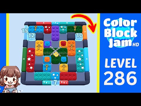 Color Block Jam Level 286 Solution Walkthrough