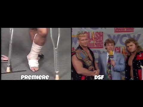 WCW Clash of the Champions 24 vom 18.08.1993 - Vergleich Premiere / DSF