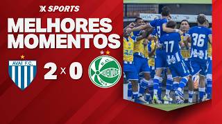 AVAI 2 X 0 JUVENTUDE - MELHORES MOMENTOS