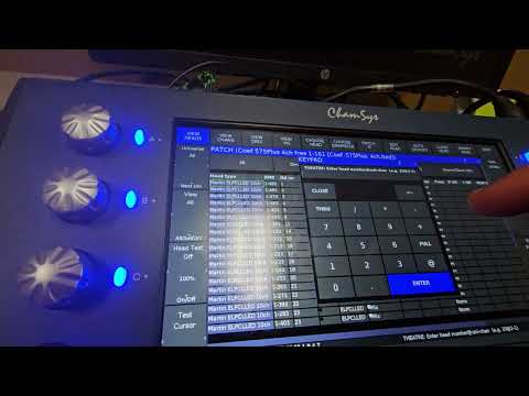 Chamsys MagicQ MQ50 Initial Setup...easy