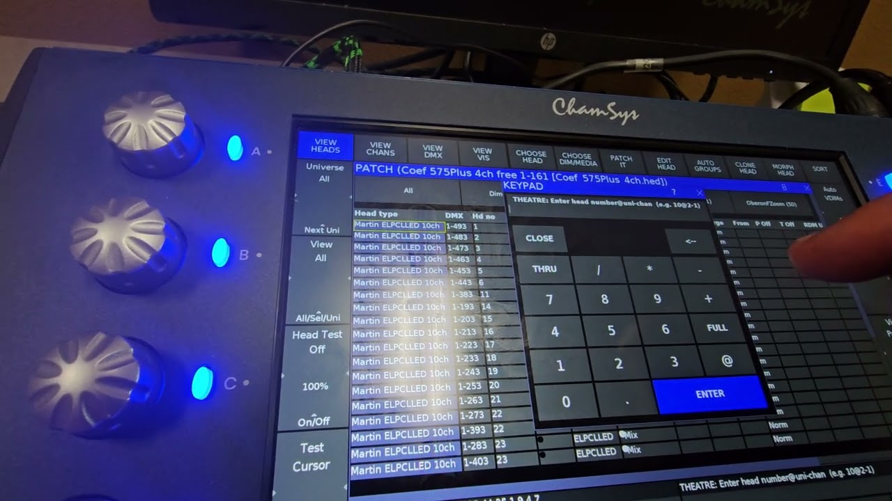 Chamsys MagicQ MQ50 Initial Setup...easy