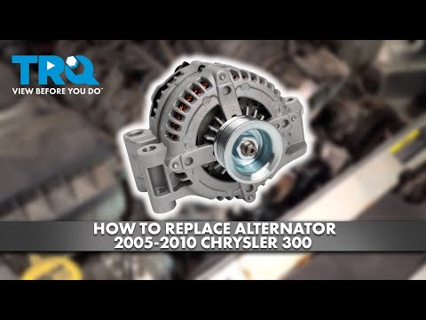 How to Replace Alternator 2005-2010 Chrysler 300