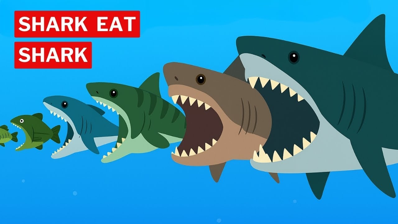 Sharks Eating Sharks – The Ultimate Ocean Battle