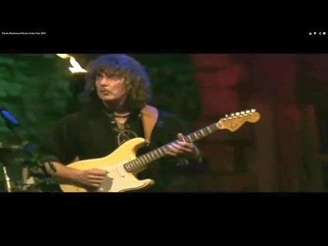 Ritchie Blackmore Electric Guitar Solo 2003