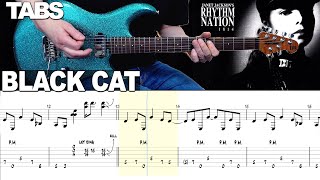 Janet Jackson - Black Cat | Guitar cover WITH TABS | Nuno version