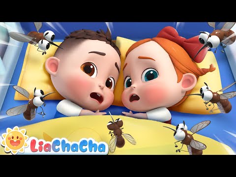 Ten in the Bed (Scary Mosquito Version) | EP82 | Kids Songs & Nursery Rhymes | LiaChaCha