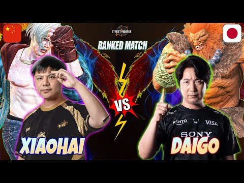 SF6 | XiaoHai (ED) vs DAIGO (#2 Ranked Akuma) 👉 High-Level Street Fighter 6 Gameplay
