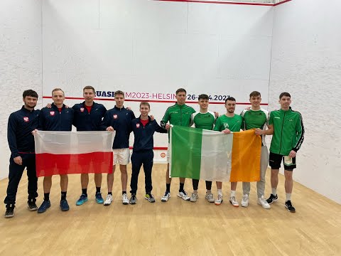 ESF European Team Division 1 & 2 Squash Championships 2023 - strings 2 & strings 3