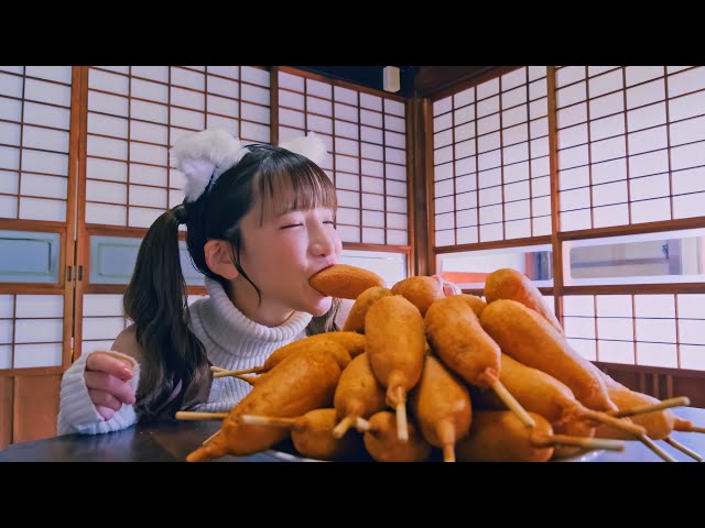 大食い女王もえのあずき、ソロ2ndシングル「にゃんにゃんにゃん」初登場4位獲得 もえあずコメント到着! 2 YouTubeサムネイル