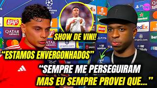 🚨 NOSSA! Olha A INESPERADA ATITUDE DOS JOGADORES DO BENFICA APÓS SHOW DO VINI JR na CHAMPIONS HOJE
