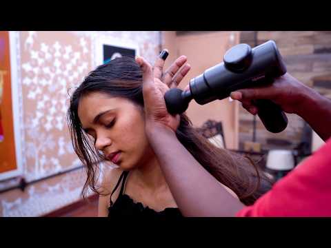 Intense Head Massage for Pain Relief ASMR | Indian Massage